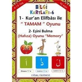 Bilgi Kartları - 6 - Mürşide Uysal Asım Uysal