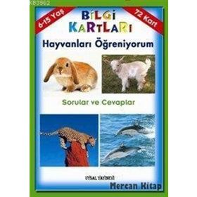Bilgi Kartları - Hayvanları Öğreniyorum - Muharrem Tan