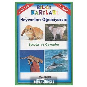 Bilgi Kartları - Hayvanları Öğreniyorum - Muharrem Tan