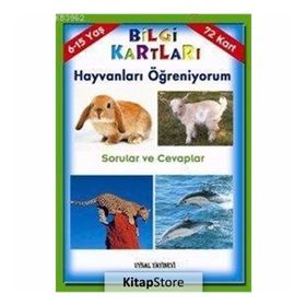 Bilgi Kartları - Hayvanları Öğreniyorum - Muharrem Tan