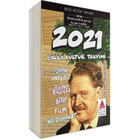 Bilgi Kültür Takvimi 2021 - Delta Kültür Yayınevi