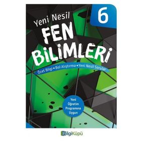 Bilgi Küpü Yayınları 6. Sınıf Fen Bilimleri Yeni Nesil Kitap