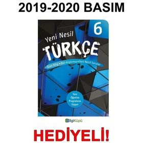 Bilgi Küpü Yayınları 6. Sınıf Türkçe Yeni Nesil Kitap