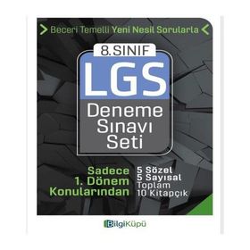 Bilgi Küpü Yayınları 8. Sınıf 1. Dönem LGS Deneme Seti