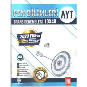 Bilgi Sarmal 2023 Özel Baskı AYT Fen Bilimleri 10x40 Denemeleri