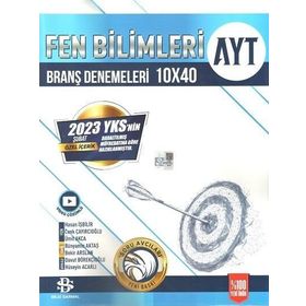 Bilgi Sarmal 2023 Özel Baskı AYT Fen Bilimleri 10x40 Denemeleri