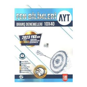Bilgi Sarmal 2023 Özel Baskı AYT Fen Bilimleri 10x40 Denemeleri