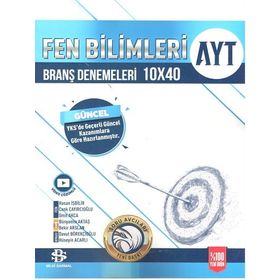 Bilgi Sarmal 2023 Özel Baskı AYT Fen Bilimleri 10x40 Denemeleri