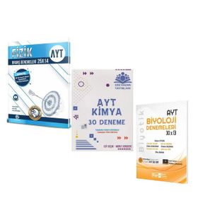 Bilgi Sarmal Ayt Fizik Çöz Kazan Kimya ve Biyotik Biyoloji Deneme Seti