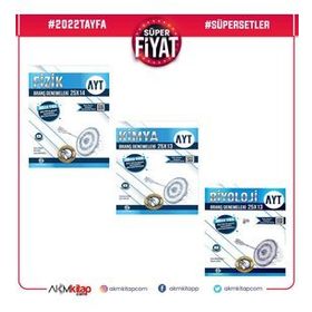 Bilgi Sarmal Ayt Matematik Fizik Kimya Biyoloji Deneme Seti