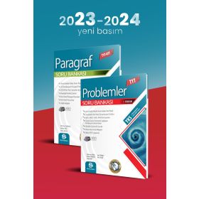 Bilgi Sarmal TYT AYT Paragraf ve Problemler Soru Bankası 2 Kitap Set