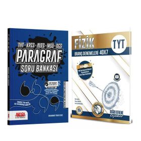 Bilgi Sarmal TYT Fizik Deneme ve Ankara Kitap Merkezi Paragraf Soru Bankası Seti