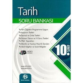 Bilgi Sarmal Yayınları 10.Sınıf Tarih Soru Bankası