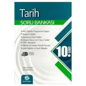 Bilgi Sarmal Yayınları 10.Sınıf Tarih Soru Bankası