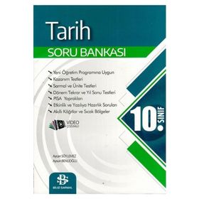 Bilgi Sarmal Yayınları 10.Sınıf Tarih Soru Bankası