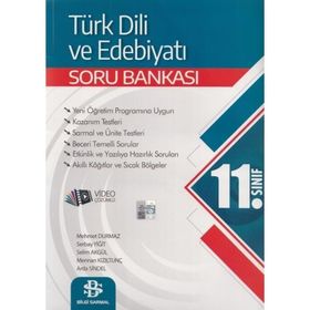 Bilgi Sarmal Yayınları 2022 11. Sınıf Türk Dili ve Edebiyatı Soru Bankası