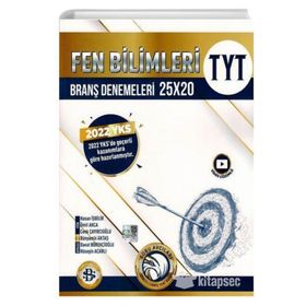 Bilgi Sarmal Yayınları 2022 TYT Fen Bilimleri 25x20 Branş Denemeleri