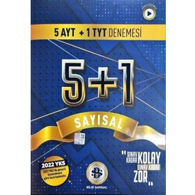 Bilgi Sarmal Yayınları 2022 YKS TYT AYT Sayısal 5+1 Sarmal Deneme