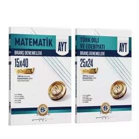 Bilgi Sarmal Yayınları 2024 AYT Sosyal Bilimler, AYT Türk Dili ve Edebiyatı, AYT Matematik Ayt Eşit Ağırlık Deneme Seti