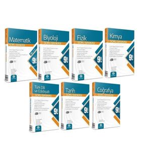 Bilgi Sarmal Yayınları 9. Sınıf Soru Bankası 7 Kitap Seti