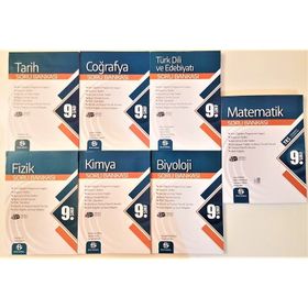 Bilgi Sarmal Yayınları 9. Sınıf Soru Bankası 7 Kitap Seti