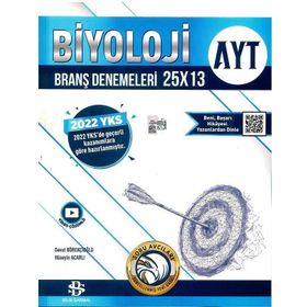 Bilgi Sarmal Yayınları AYT Biyoloji 25x13 Denemeleri