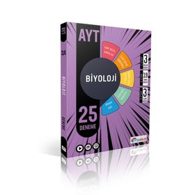 Bilgi Sarmal Yayınları AYT Biyoloji 25x13 Evdekal Özel Branş Denemeleri