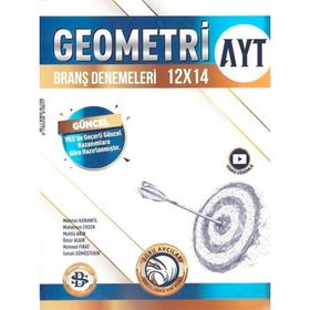 Bilgi Sarmal Yayınları - AYT Geometri 12x14 Branş Denemeleri
