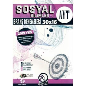 Bilgi Sarmal Yayınları AYT Sosyal Bilimler 1 30x16 Branş Denemeleri
