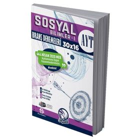 Bilgi Sarmal Yayınları AYT Sosyal Bilimler 1 30x16 Branş Denemeleri