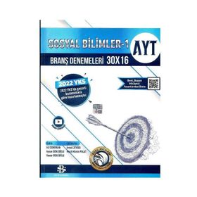 Bilgi Sarmal Yayınları AYT Sosyal Bilimler 30 x 16 Branş Deneme
