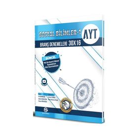 Bilgi Sarmal Yayınları AYT Sosyal Bilimler 30 x 16 Branş Deneme