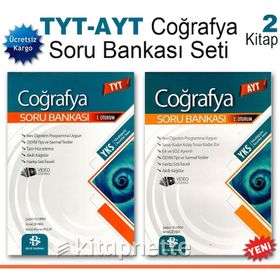 Bilgi Sarmal Yayınları TYT AYT Coğrafya Soru Bankası Seti 2 Kitap - Kollektif