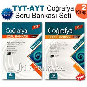 Bilgi Sarmal Yayınları TYT AYT Coğrafya Soru Bankası Seti 2 Kitap - Kollektif