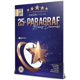 Bilgi Sarmal Yayınları TYT AYT Paragraf Yıldızlar Yarışıyor 25'li Branş Denemesi