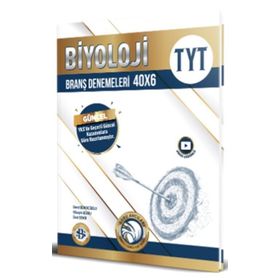 Bilgi Sarmal Yayınları TYT Biyoloji 40 x 6 Branş Denemeleri 2023