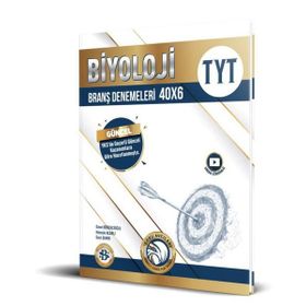 Bilgi Sarmal Yayınları TYT Biyoloji 40 x 6 Branş Denemeleri 2023