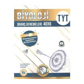 Bilgi Sarmal Yayınları TYT Biyoloji 40 x 6 Branş Denemeleri 2023