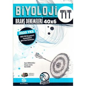 Bilgi Sarmal Yayınları TYT Biyoloji 40x6 Branş Denemeleri
