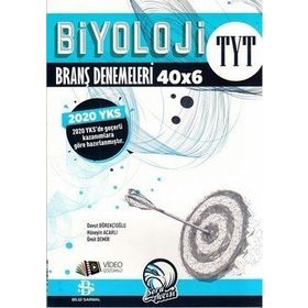 Bilgi Sarmal Yayınları TYT Biyoloji 40x6 Branş Denemeleri