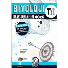 Bilgi Sarmal Yayınları TYT Biyoloji 40x6 Branş Denemeleri