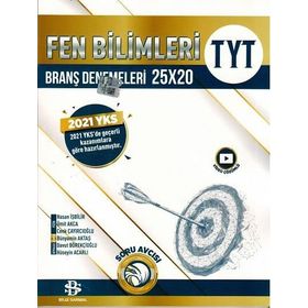 Bilgi Sarmal Yayınları TYT Fen Bilimleri 25x20 Branş Denemeleri
