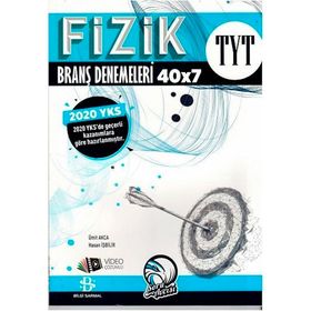 Bilgi Sarmal Yayınları TYT Fizik 40x7 Branş Denemeleri