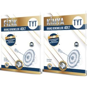 Bilgi Sarmal Yayınları TYT Fizik-Kimya 40x7 Deneme Seti