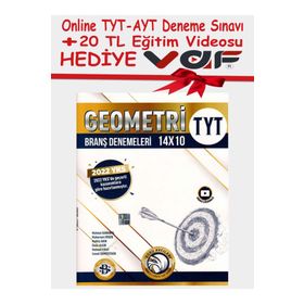 Bilgi Sarmal Yayınları TYT Geometri 14 x 10 Branş Denemeleri