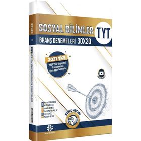 Bilgi Sarmal Yayınları TYT Sosyal Bilimler 30x20 Branş Denemeleri