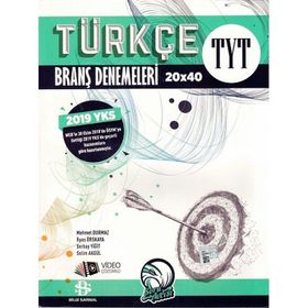 Bilgi Sarmal Yayınları Tyt Türkçe 20x40 Video Çözümlü Branş Denemeleri