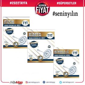 Bilgi Sarmal Yayınları Yeni 2022 TYT Fizik Kimya Biyoloji Branş Deneme Seti