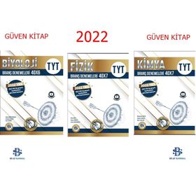 Bilgi Sarmal Yayınları Yeni 2022 TYT Fizik Kimya Biyoloji Branş Deneme Seti