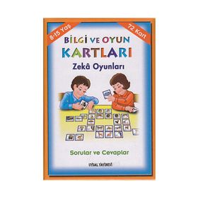 BILGI VE OYUN KARTLARI ZEKA OYUNLARI (8-15 YAŞ) & SORULAR VE CEVAPLAR - KOLEKTIF